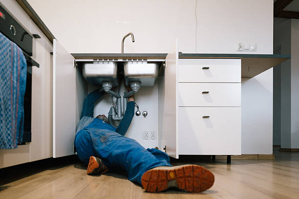 Professional Plumbing technician working in Wye Mills, MD